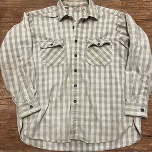 Thrashed ll bean flannel